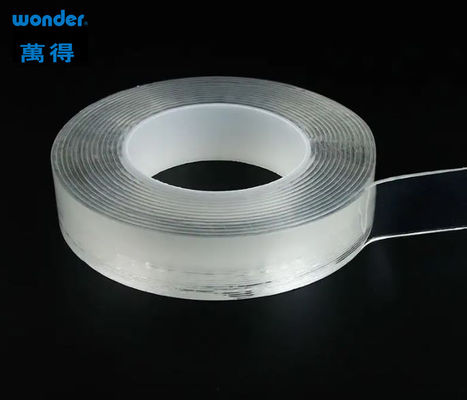 Doppelseitig klares Nano-Tape Rollen Spurenloses Entfernbares Recycling