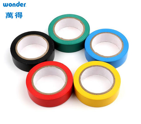 Spannungsbeständig Matte PVC Klebebänder Weiß Flammschutz