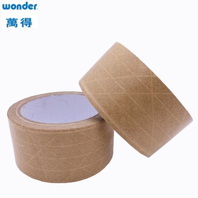 Linienverstärkende Kraftpapierband 0,130 mm Dicke Für Kartons