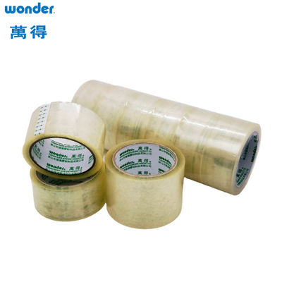 Transparentes, maßgeschneidertes BOPP-Tape, geräuscharmes Verpackungsteppich 24 mm x 50 m
