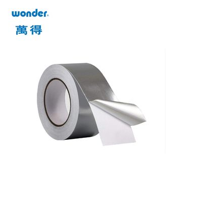 Feuchtigkeitsbeständiges, hochtemperaturfähiges Aluminiumfolieband, Silber-Aluminiumbandroll
