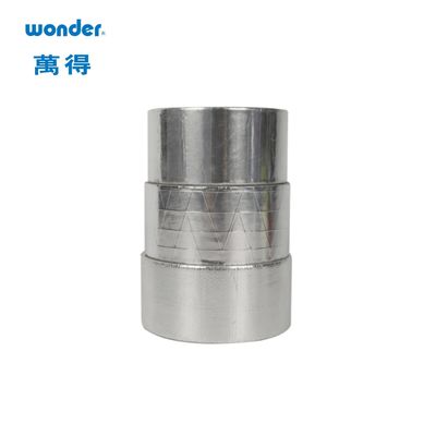 Silber High Temper Aluminiumfolie Band 0,057 mm Dicke Wasser-basierte Klebstoff