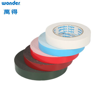 Verwenden Sie selbstklebende Schaumbänder, 12 mm breites Polyethylen-Schaumband.