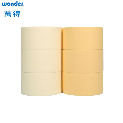 Krepppapiermaterial, festklebendes Maskenband auf Beige-Gummibasis