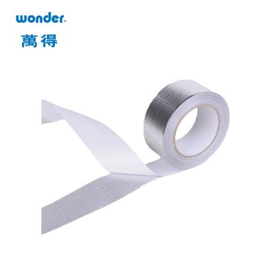 Matte Silber-Aluminiumfolie-Band Einseitig wasserdicht, hochtemperaturbeständig