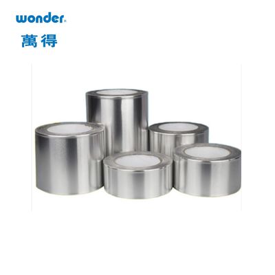 Matte Silber-Aluminiumfolie-Band Einseitig wasserdicht, hochtemperaturbeständig