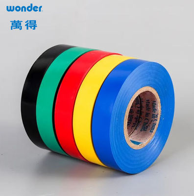 Glanzendes PVC-Selbstklebband, umweltfreundliches Flammschutzband Blau