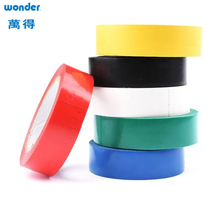 Spannungsbeständig Matte PVC Klebebänder Weiß Flammschutz