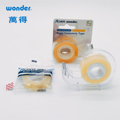 Verpackung, Schreibwaren, Tape für Cello, transparentes Acrylband auf Wasserbasis