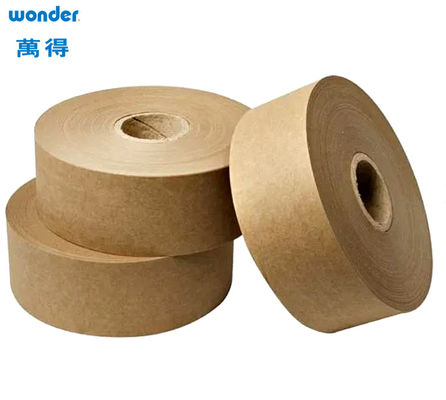 Schreibfähiges Wasserdichtungsband mit aktiviertem Kautschuk und Kraftpapier 1200 mm Breite