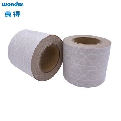 Wasseraktiviertes braunes Kraftpapierband 1200 mm Breite für Kisten