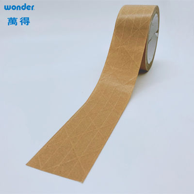 Wasseraktiviertes braunes Kraftpapierband 1200 mm Breite für Kisten