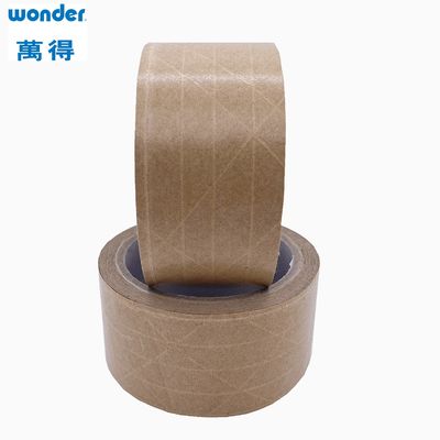 Linienverstärkende Kraftpapierband 0,130 mm Dicke Für Kartons
