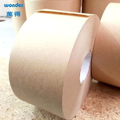Liner Wasseraktiviertes Braunes Kraftpapierband 1200 mm Breite Für Kisten