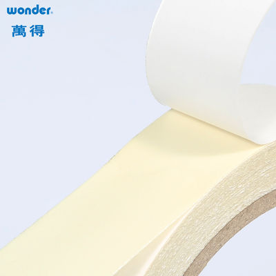 Wunder Nr. 63342 90mic Solvent-basiertes doppelseitiges Tissue-Tape mit Freisetzungspapier