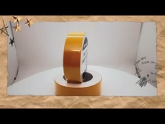 Heißschmelzklebstoffbasiertes, selbstklebendes, hochbelastbares doppelseitiges Klebeband